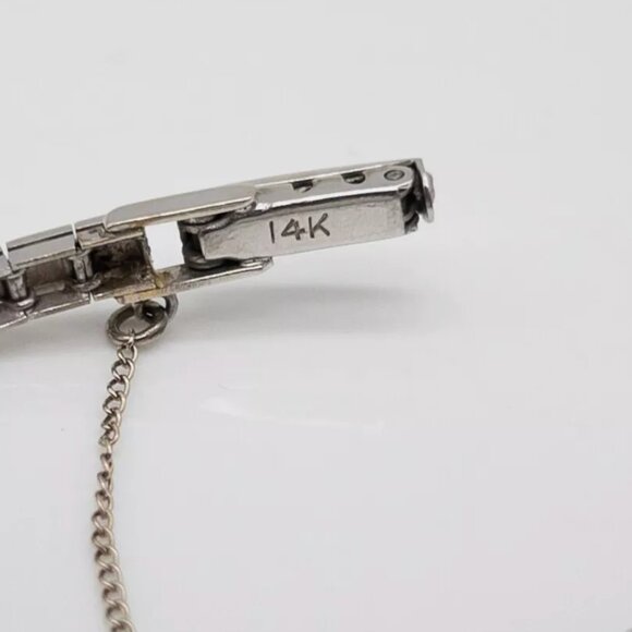 Tiffany & Co 1.5+ CT Diamond 14k White Gold Platinum Women's Watch!! - Picture 6 of 7